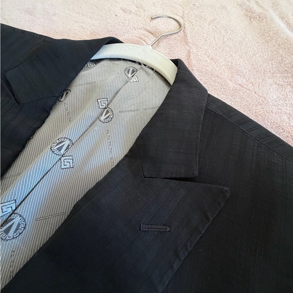 Versace Classic Black Men's Blazer - Picture 4 of 10